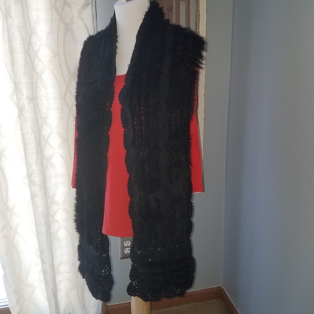 ❄Rabbit Fur Neck Scarf